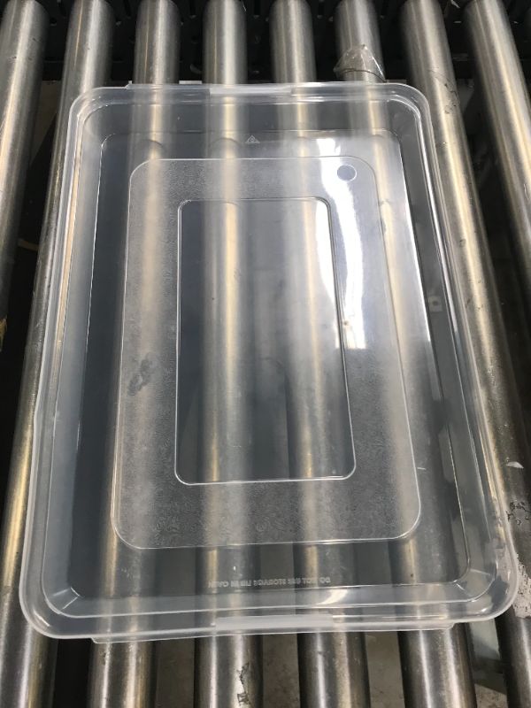 Photo 1 of BAKING SHEET PLASTIC LID COVER 