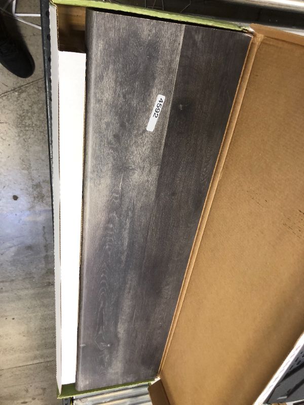 Photo 1 of 2 pack of Grey Oak 47 in. Length x 12-1/8 in. Deep x 1-11/16 in. Height Laminate to Cover Stairs 1 in. Thick