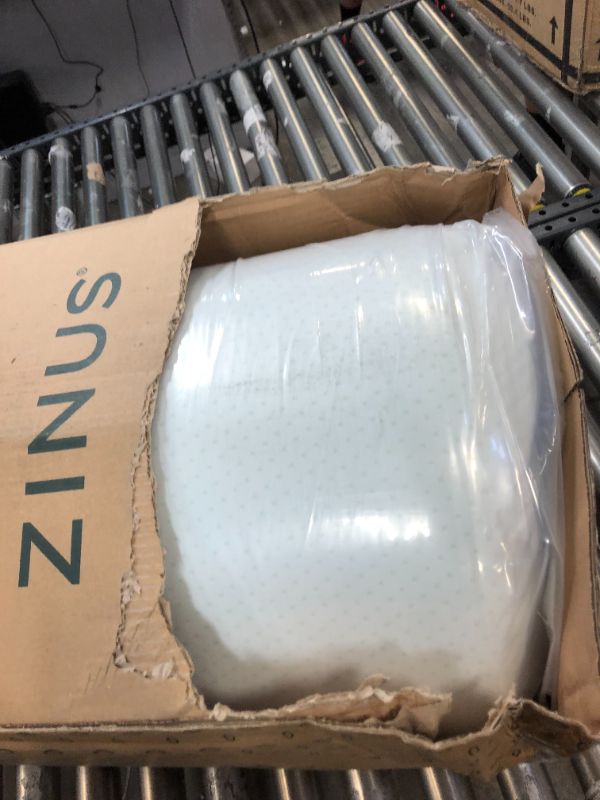 Photo 4 of Zinus 4 Inch Gel Memory Foam Mattress Topper Queen 4 Inch Gel Memory Foam M...