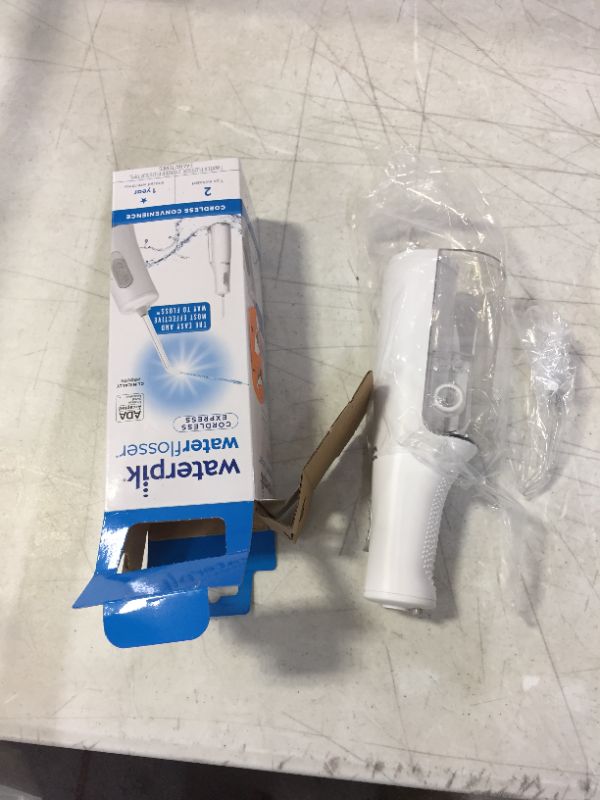 Photo 1 of Cordless Express Water Flosser, White WF-02