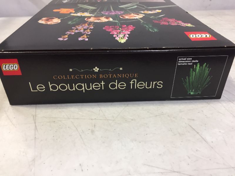 Photo 1 of LEGO Flower Bouquet 10280 Building Kit; A Unique Flower Bouquet and Creative Project for Adults, New 2021 (756 Pieces)
