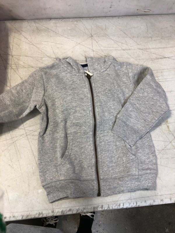 Photo 1 of BOYS 3T GREY ZIP UP SWEATER 