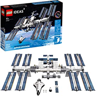 Photo 1 of LEGO Ideas International Space Station 21321 Building Kit, Adult Set for Display, Makes a Great Birthday Present (864 Pieces)