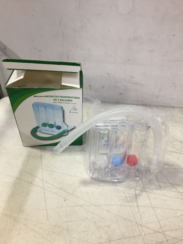 Photo 2 of BILYKOO 3 BALL INCENTIVE SPIROMETER 