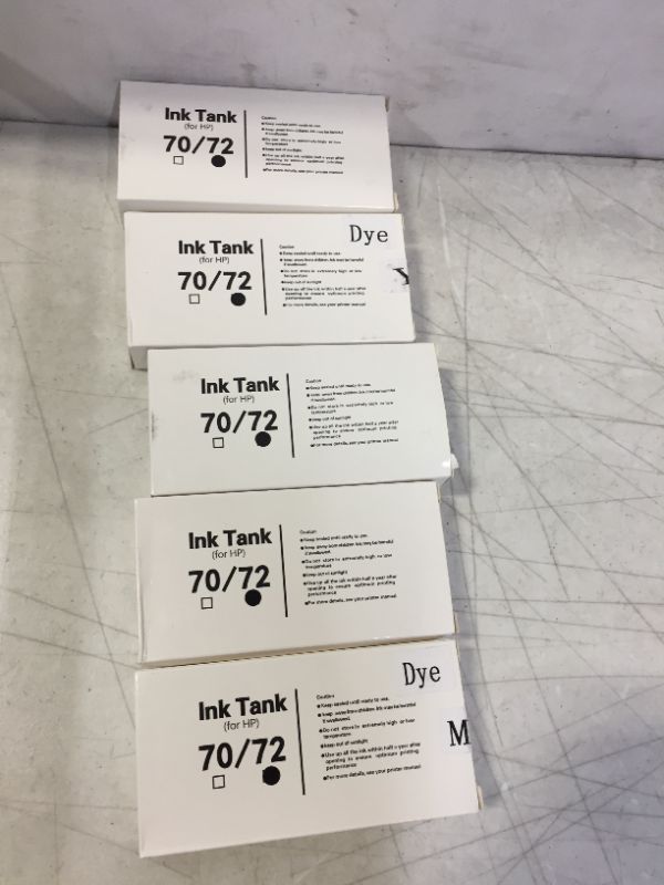 Photo 1 of ink tank for hp 70/72 Compatible C9370A PHOTO BLACK Ink Cartridge for HP Designjet T2300