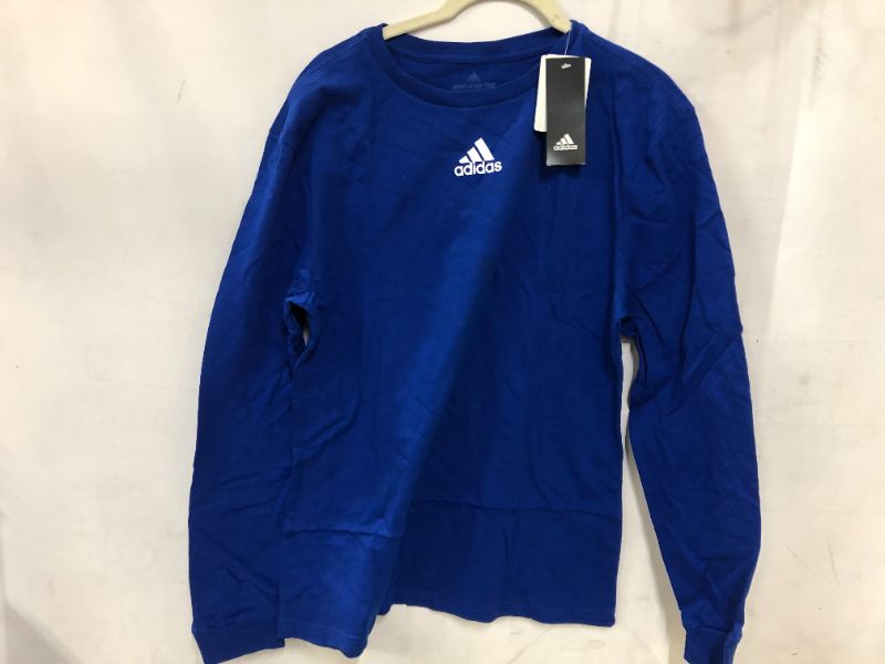 Photo 2 of adidas Women's Amplifier Cotton Long Sleeve Crew Neck Tee 12HM SIZE MEDIUM