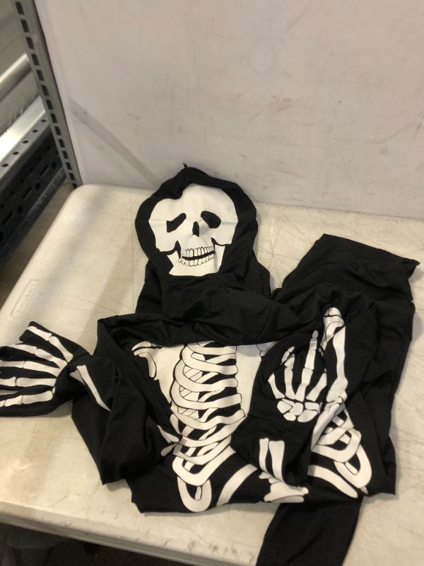 Photo 2 of ADULT SIZE SKELETON ONESIZE COSTUME SIZE SMALL