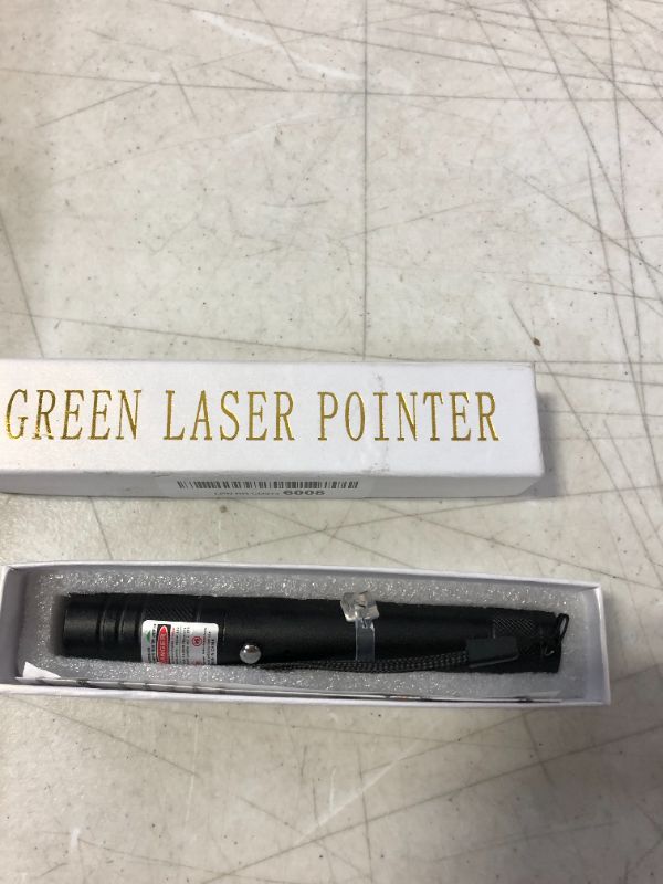 Photo 1 of GREEN LAZER POINTER 