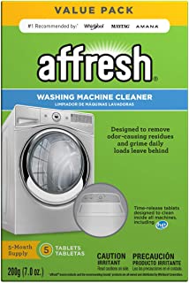 Photo 1 of Affresh W10549846 Washing Machine Cleaner, 5 Tablets: Cleans Front Load and Top Load Washers, Including HE