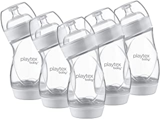 Photo 1 of Playtex Baby Ventaire Bottle, Helps Prevent Colic & Reflux, Clear, 9 Oz, 5 Count
5 Count (Pack of 1)