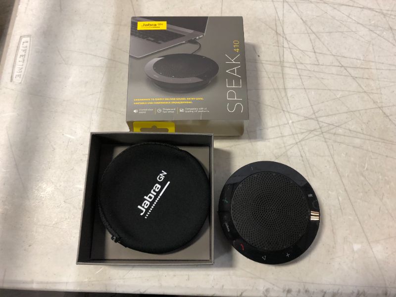 Photo 2 of Jabra Speak 410 Corded Speakerphone for Softphones – Easy Setup,