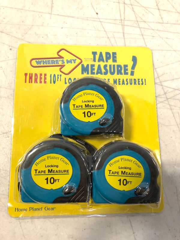 Photo 1 of 10 FT MEASURING TAPES 3 CT