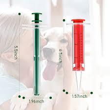 Photo 1 of 2 Pieces Pet Syringe Pet Pill Shooter