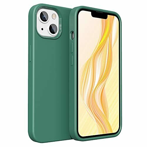 Photo 1 of OLSEN'S COMPATIBLE FOR IPHONE 13 CASE MIDNIGHT GREEN SLIM SILICONE PHONE CASE