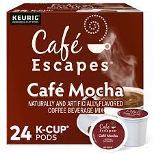 Photo 1 of KEURIG CAFE ESCAPES CAFE MOCHA  24 K-CUP PODS