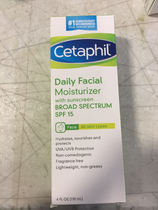 Photo 2 of Cetaphil Daily Facial Moisturizer, SPF 15, Fragrance Free, 4 Oz