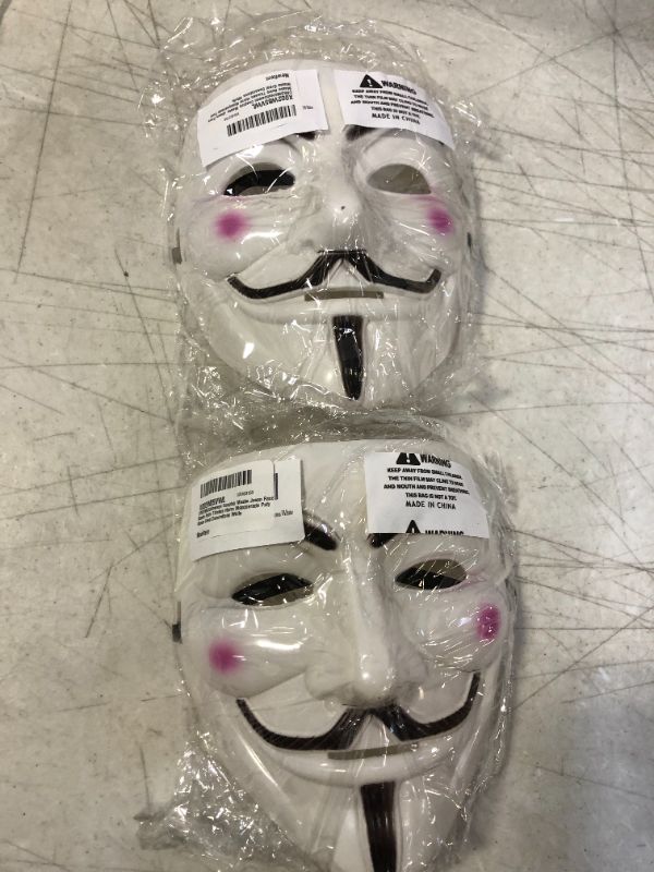 Photo 1 of 2 PACK COSTUME MASK