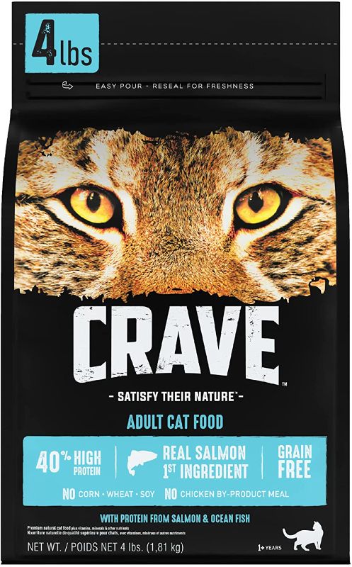 Photo 1 of 
CRAVE Grain Free High Protein Dry Cat Food