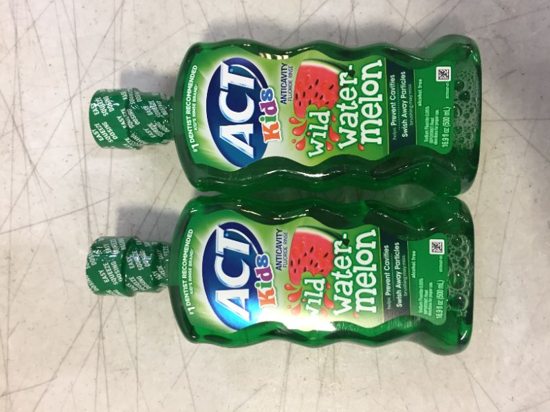 Photo 1 of 2 PACK OF KIDS WATERMELON MOUTH WASH 