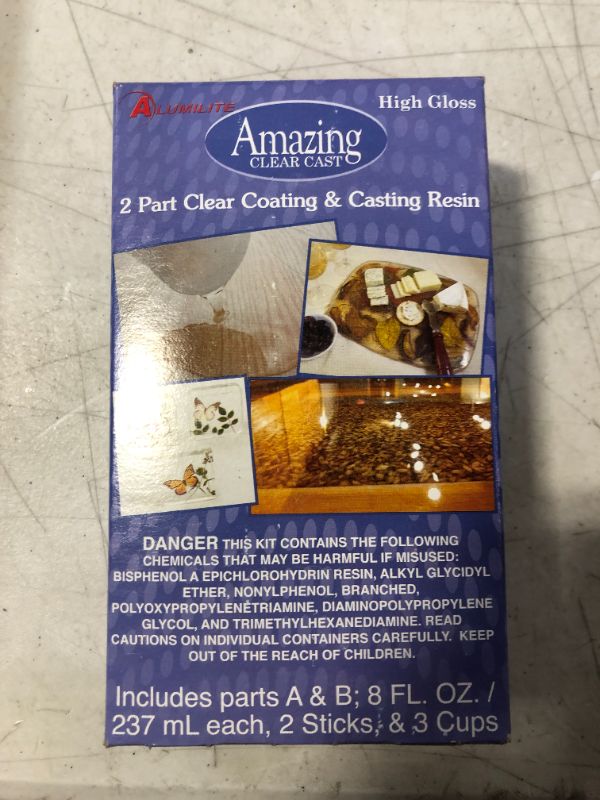 Photo 2 of Amazing Casting Products Various Clear Cast Kit 16 Oz
