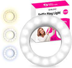 Photo 1 of GIRLOO SELFIE RING LIGHT WITH CLIP AND ADJUSTABLE LIGHT 