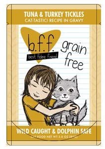 Photo 1 of 
Weruva B.F.F. OMG - Best Feline Friend Oh My Gravy! Grain-Free Natural Wet Cat Food Pouches, Original Tuna Recipes in Gravy