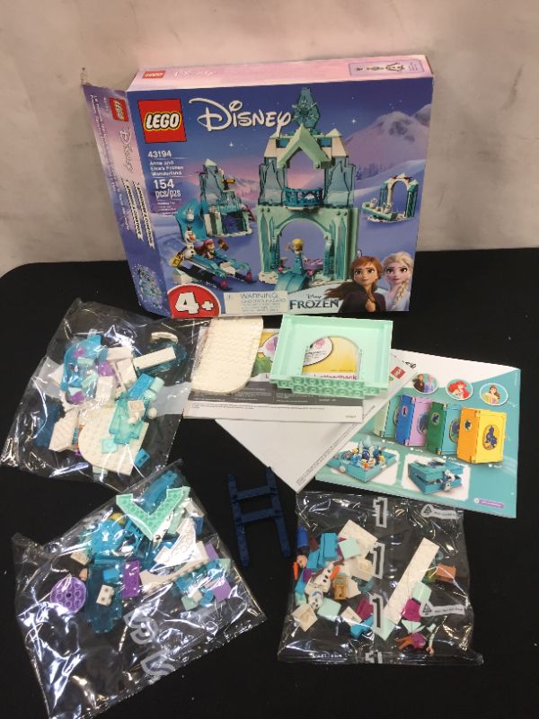 Photo 3 of LEGO Disney Anna and Elsa's Frozen Wonderland 43194 Building Kit****new open for photos****
