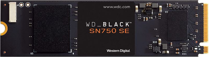 Photo 1 of WD_BLACK 500GB SN750 SE NVMe Internal Gaming SSD Solid State Drive - Gen4 PCIe, M.2 2280, Up to 3,600 MB/s - WDS500G1B0E

