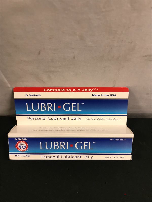 Photo 1 of 1pack Dr Sheffield's LUBRI-GEL Personal Lubricant 3 oz  Exp-----07-2023
