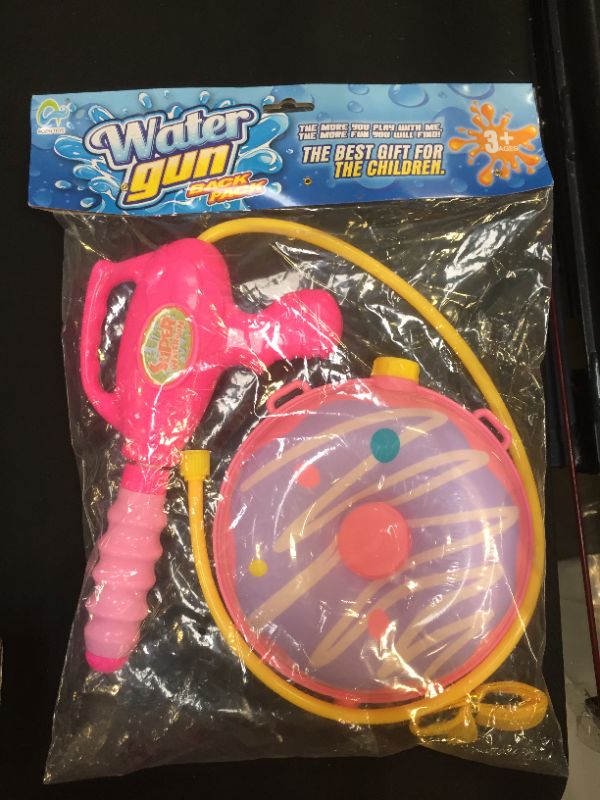 Photo 1 of DONUT WATER GUN BACKPACK