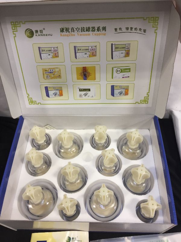 Photo 3 of 12pcs Twist Cupping Enlargement NO-Pump Power Suction Cupping Rotary Cupping Set
