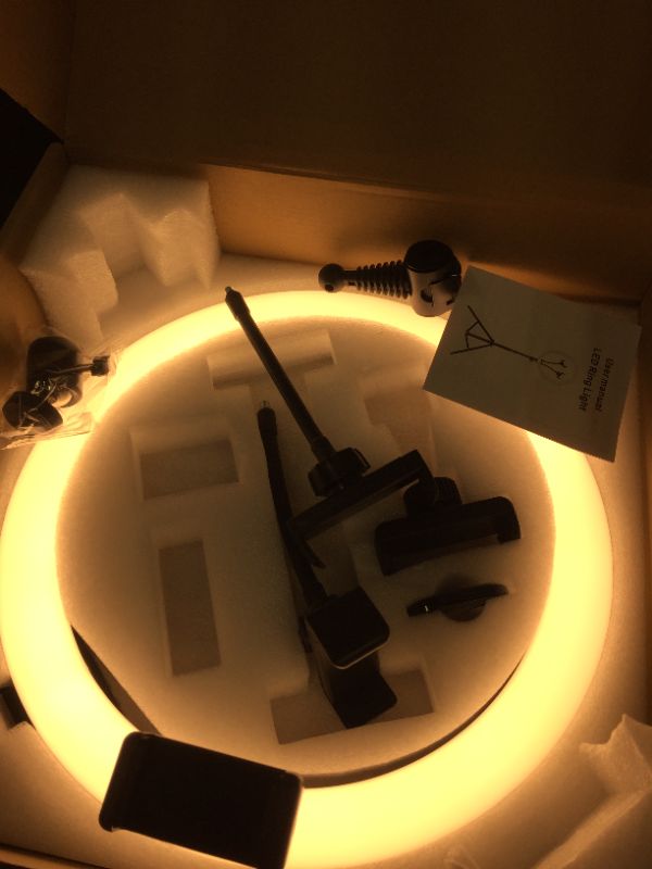 Photo 1 of LED Ring Light 12''