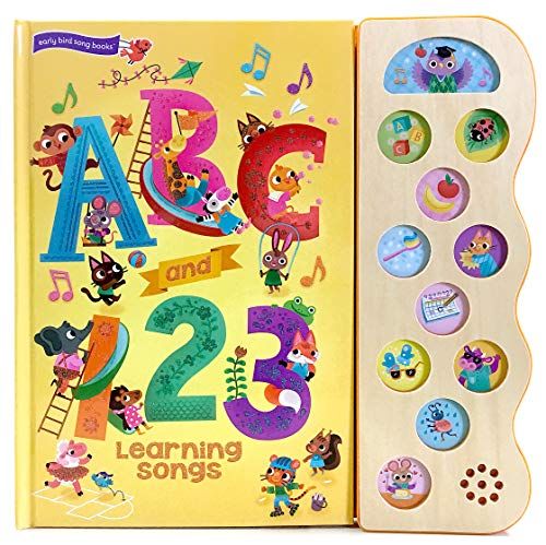 Photo 1 of ABC & 123 Learning Songs: Interactive Children's Sound Book (11 Button Sound) (Early Bird Song) Hardcover – Sound Book, December 15, 2016
