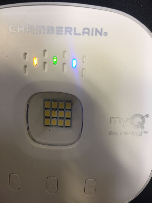 Photo 5 of Chamberlain MyQ Wireless Smart Garage Hub and Controller - White
