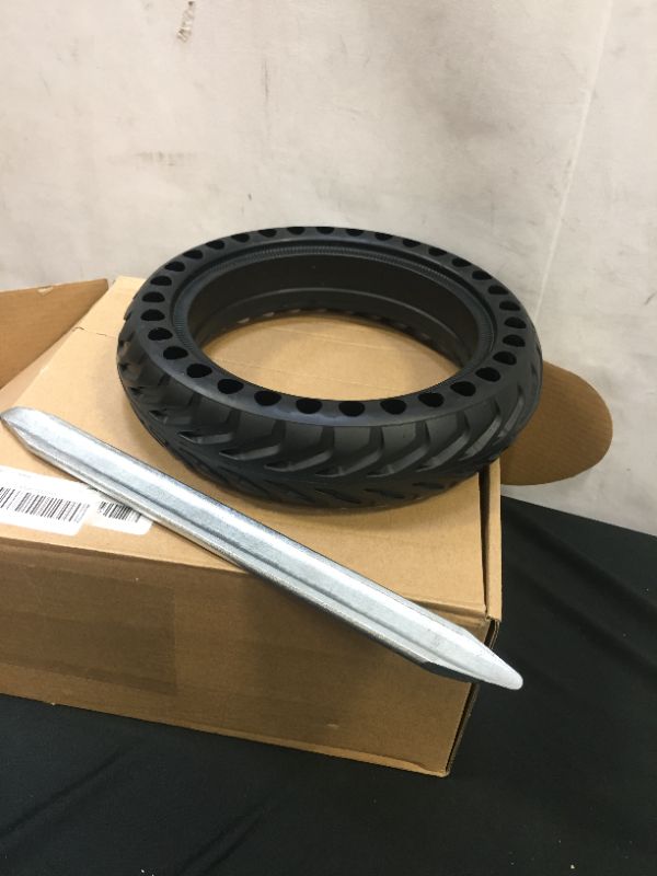 Photo 2 of --ONLY 1--Cooryda Solid Tire for Xiaomi m365 Electric Scooter Mijia Mi m365 pro/gotrax gxl V2/gotrax XR, 8.5 inches Electric Scooter Wheels 8 1/2'' Front or Rear Replacement Honeycomb Solid Tires
