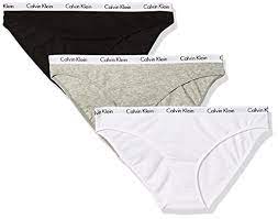 Photo 1 of Calvin Klein Women's Carousel Logo Cotton Bikini Panty Size L
