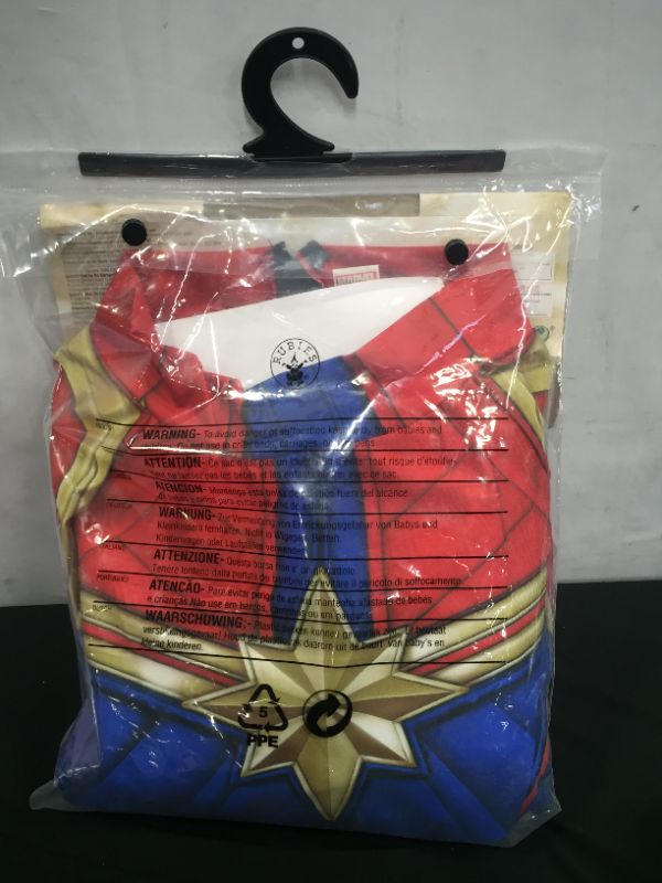 Photo 2 of Captain Marvel Womens Adult Superhero Costume Suit Size Large ( 10 - 14 )
