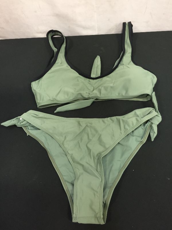 Photo 1 of green bikini size M