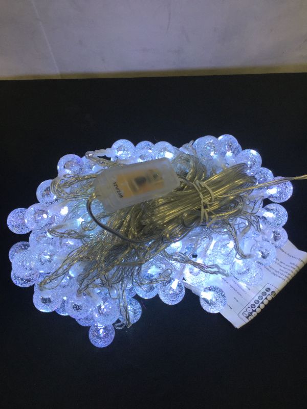 Photo 1 of 82 FT. COLOR CHANGING CRYSTAL BALL STRING LIGHTS 125 PACK