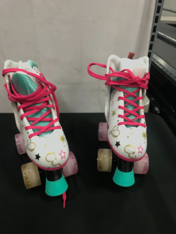Photo 1 of Circle Society Classic Adjustable JoJo Siwa Children's Roller Skates, SIZE 12-3 US Girls

