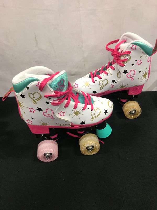 Photo 1 of Circle Society Classic Adjustable JoJo Siwa Children's Roller Skates, SIZE 12-3 US Girls
