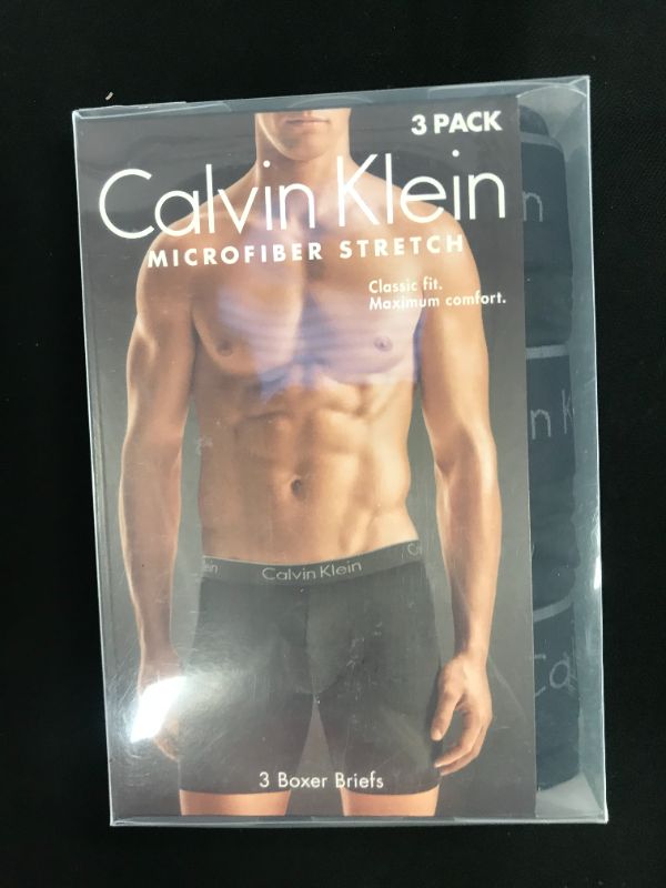 Photo 2 of Calvin Klein Men's Microfiber Stretch Multipack Boxer Briefs
