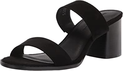 Photo 1 of Amazon Essentials Women's Two Strap Heeled Slide Sandal SIZE 7
