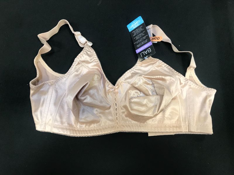 Photo 2 of Bali Women's Double Support Wire-Free Bra - 3820 SIZE 34DD
