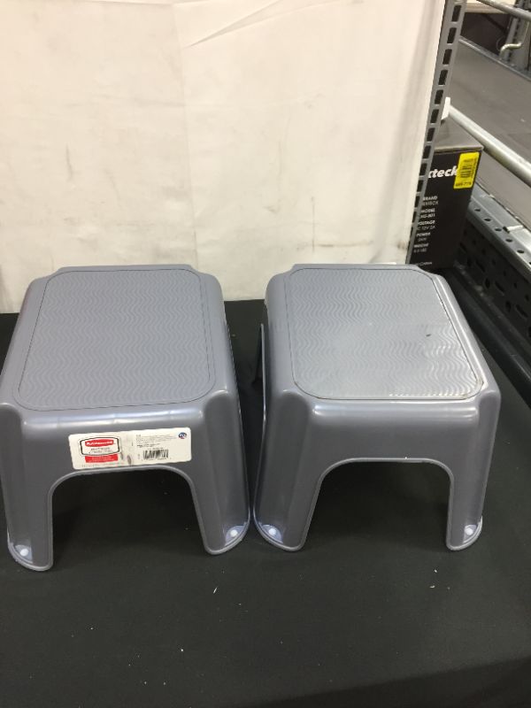 Photo 1 of 2 small stools 