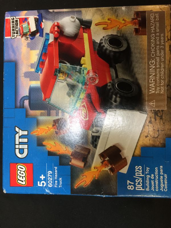 Photo 1 of Lego fire hazard truck