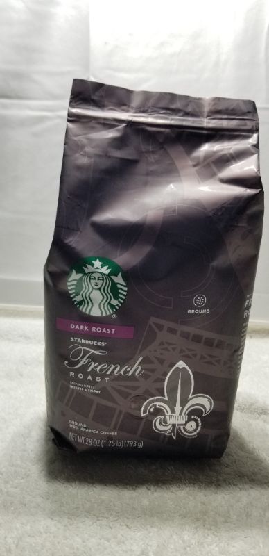 Photo 1 of 
Starbucks French Roast Dark Roast Ground Coffee, 28 Ounce BaG