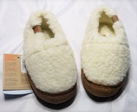 Photo 1 of  Children's Acorn Moccasins, brown, kids size 10-11