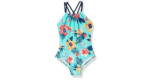 Photo 1 of Kanu Surf Girls' One Piece, multicolor, size 12