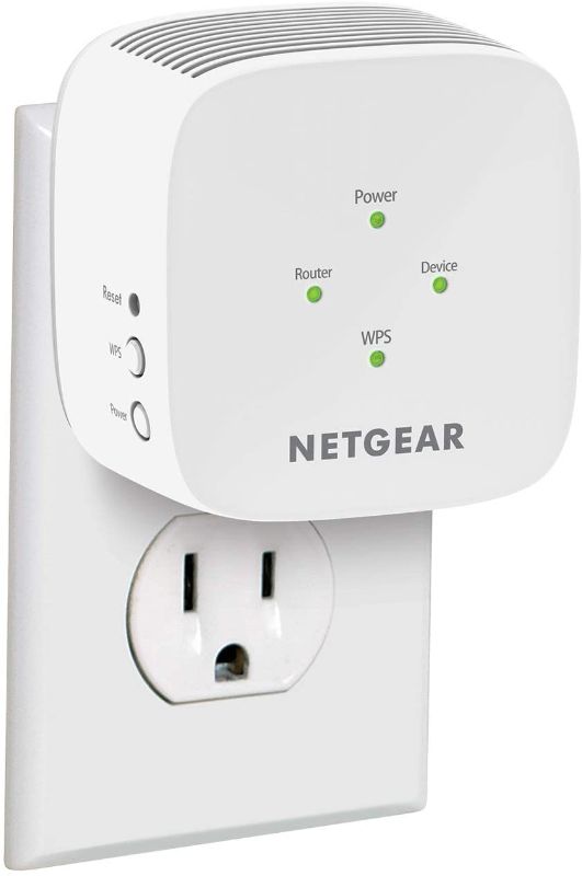 Photo 1 of NETGEAR EX2800 WiFi Range Extender - Coverage up to 1200 sq. Ft. And 20 devices, AC750 WiFi Extender